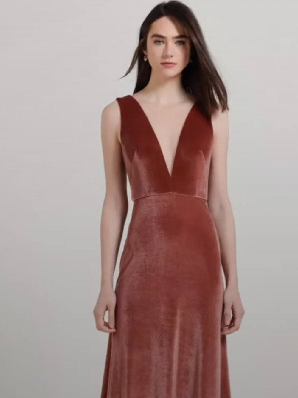 $290 NWT & Never Worn - Jenny Yoo Rust Dress Size 0